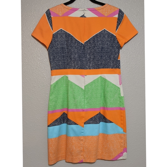 Colorful Geometric Pattern Dress - Picture 7 of 8